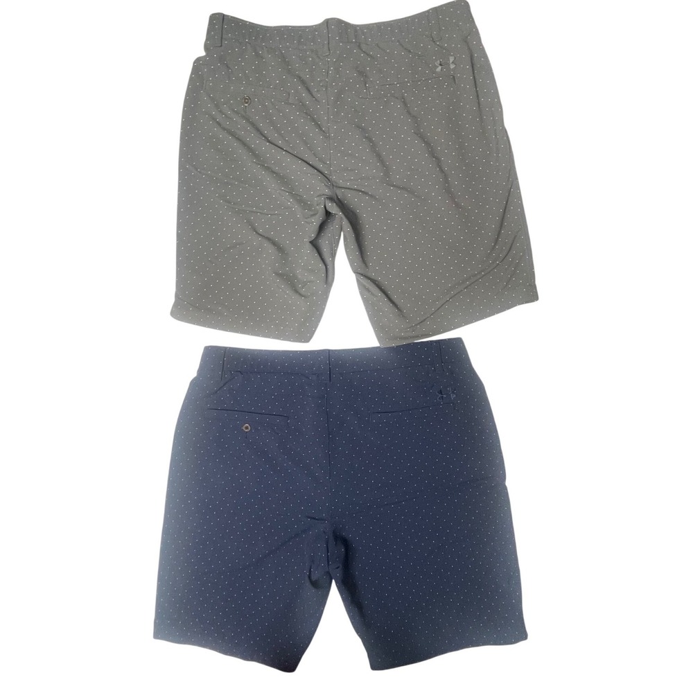 Under Armour Loose Fit Polka Dot Golf Shorts Bundle Men's 38